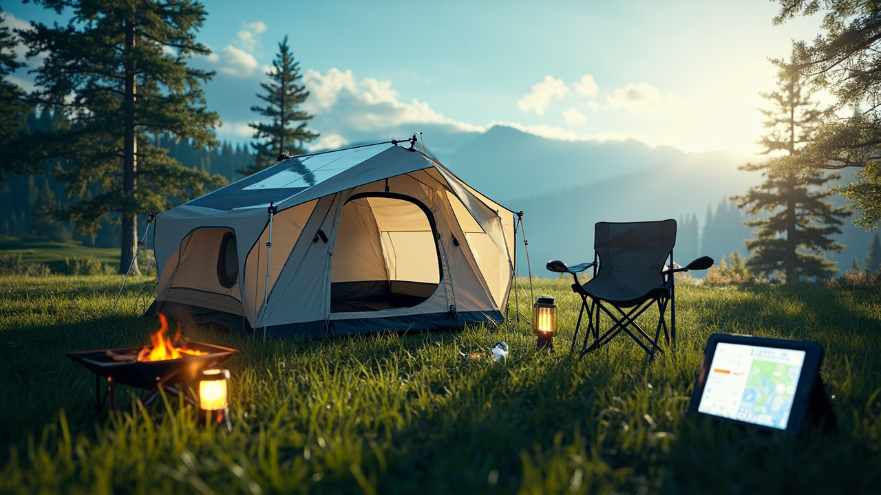 Le camping moderne et les applications indispensables