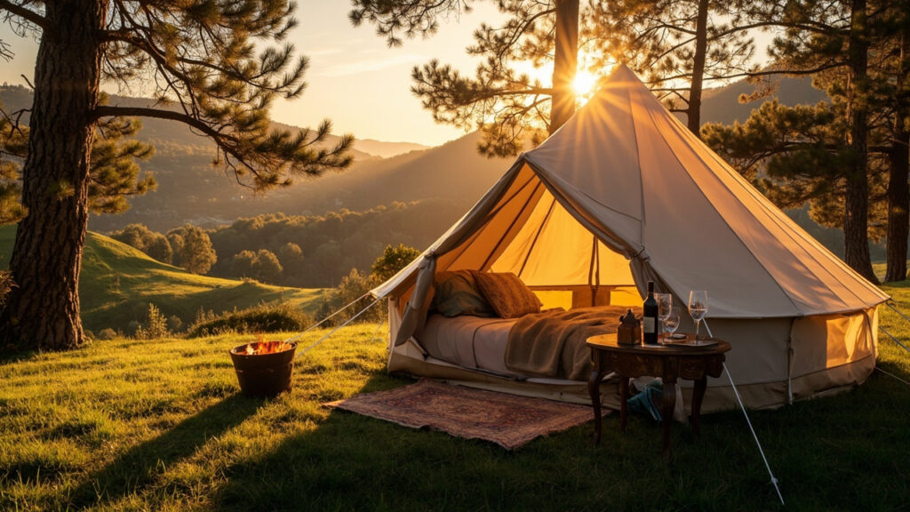 Le camping de luxe en France : guide et exemples