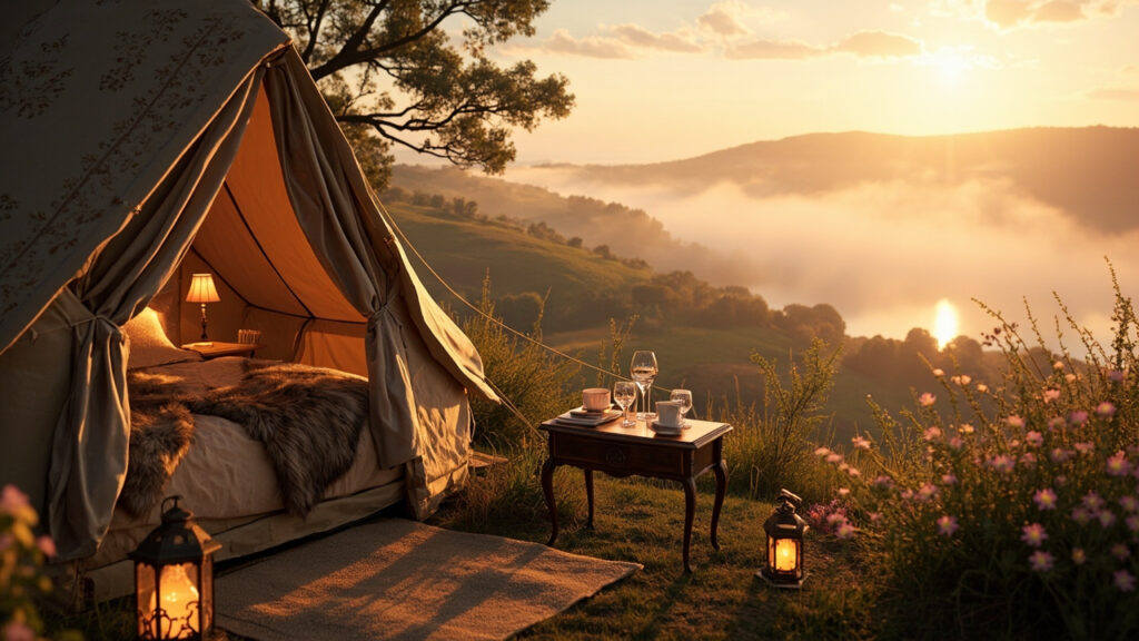 Le camping de luxe en France : guide et exemples